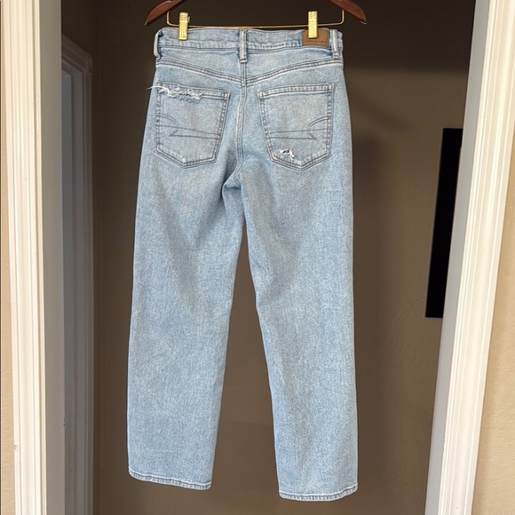 American Eagle Stovepipe Light Blue Women's Jeans - Picture 2 of 5